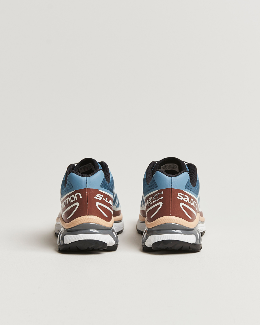 Herren | Salomon XT-6 Sneakers Aegean Blue/Tortoise Shell | Salomon | XT-6 Sneakers Aegean Blue/Tortoise Shell