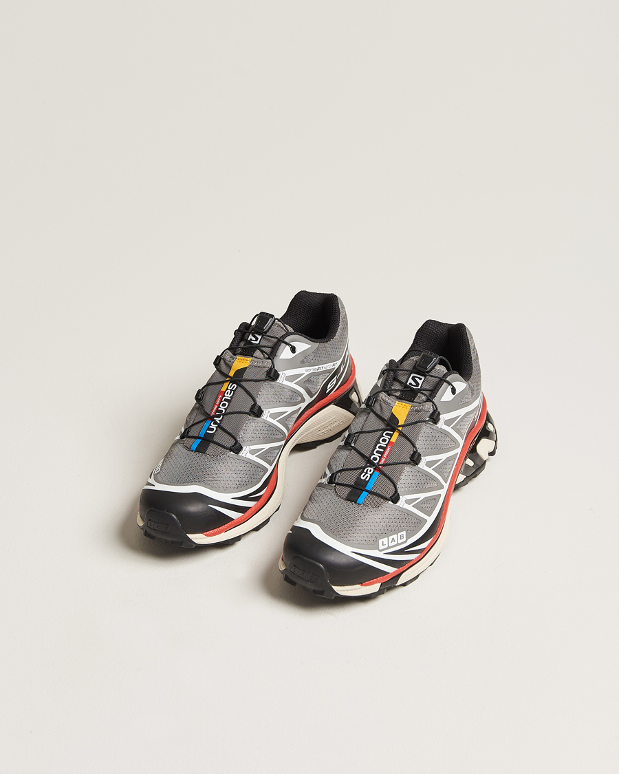 Herren | Salomon XT-6 Sneakers Pewter/Black | Salomon | XT-6 Sneakers Pewter/Black