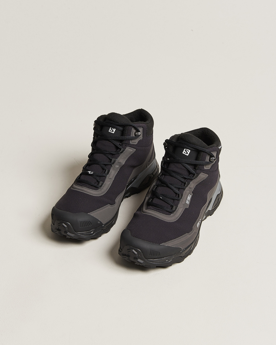 Herren | Hikingschuhe | Salomon | Shelter CSWP Boots Black/Magnet