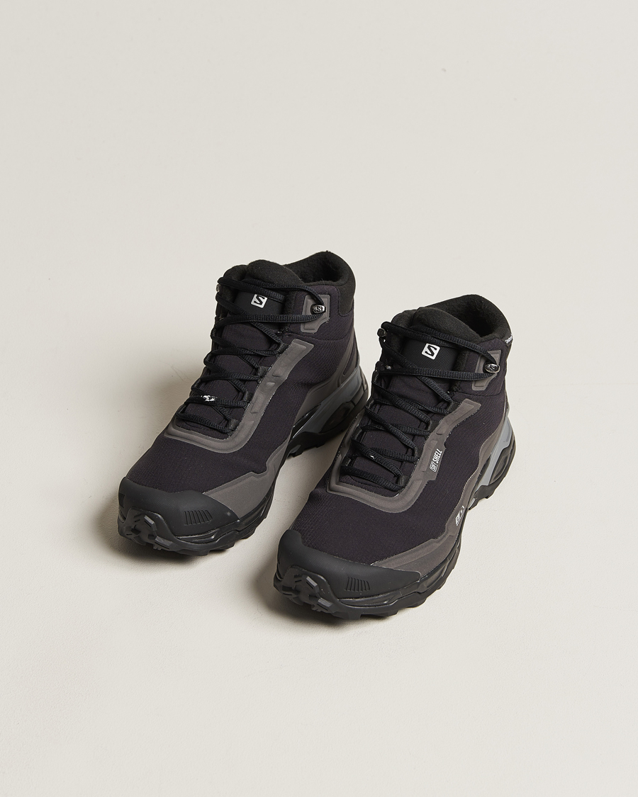 Herren | Salomon Shelter CSWP Boots Black/Magnet | Salomon | Shelter CSWP Boots Black/Magnet