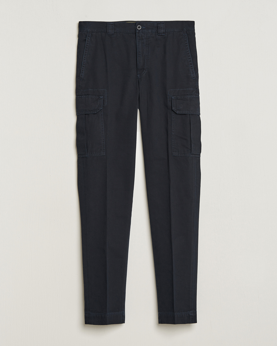 Herren | Hosen | Incotex | Slim Fit Cargo Pants Navy