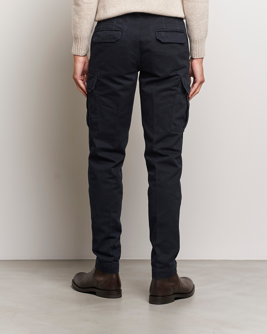 Herren | Hosen | Incotex | Slim Fit Cargo Pants Navy