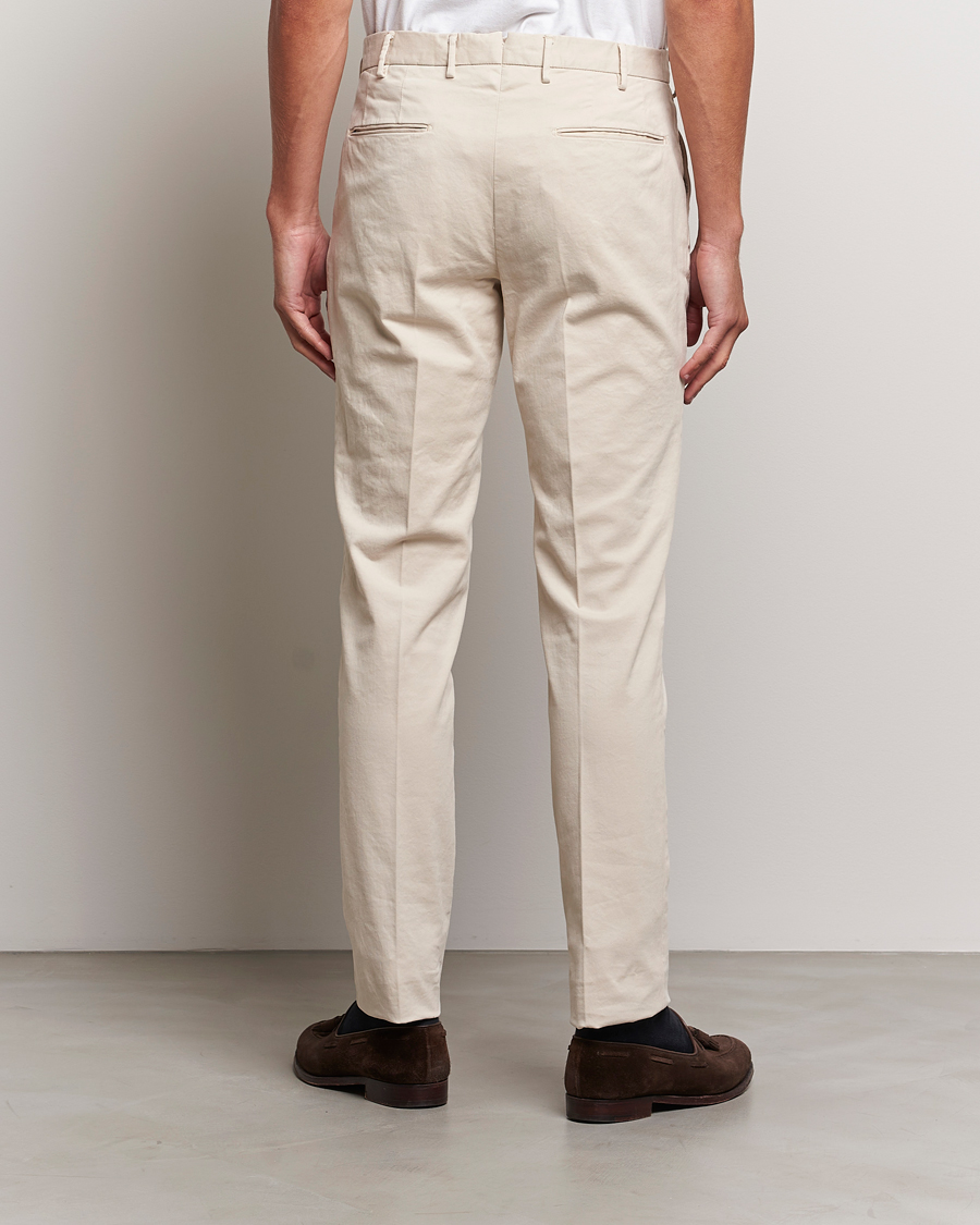 Herren | Hosen | Incotex | Slim Fit Cotton Stretch Chinos Off White
