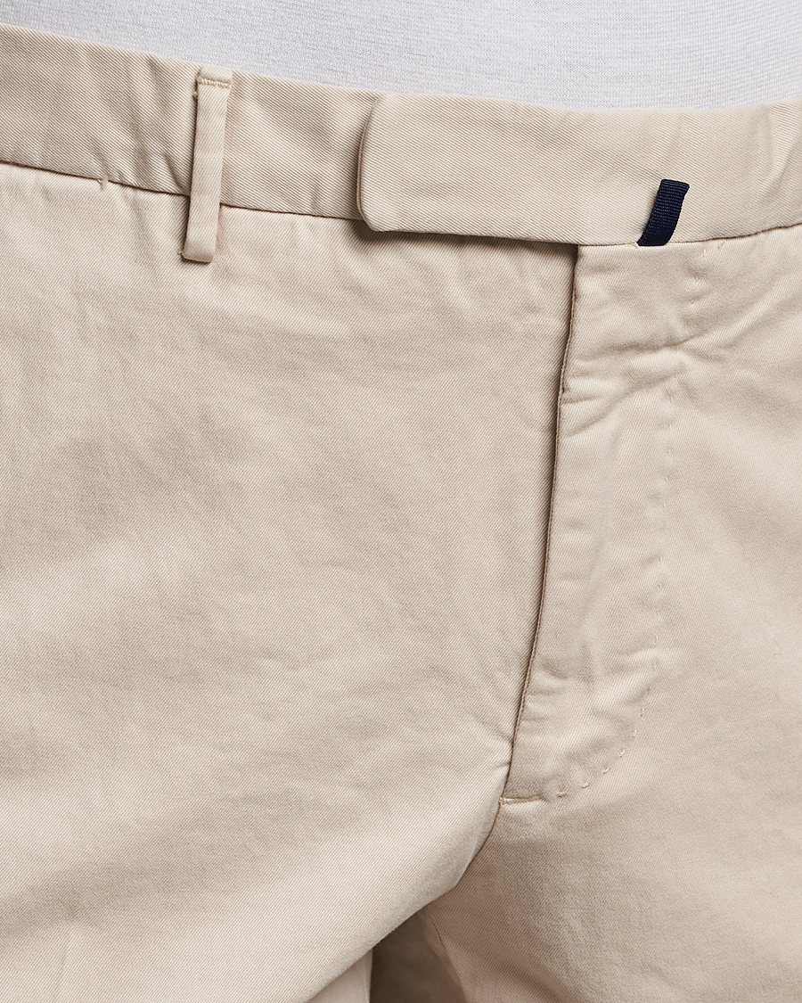Herren | Hosen | Incotex | Slim Fit Cotton Stretch Chinos Off White