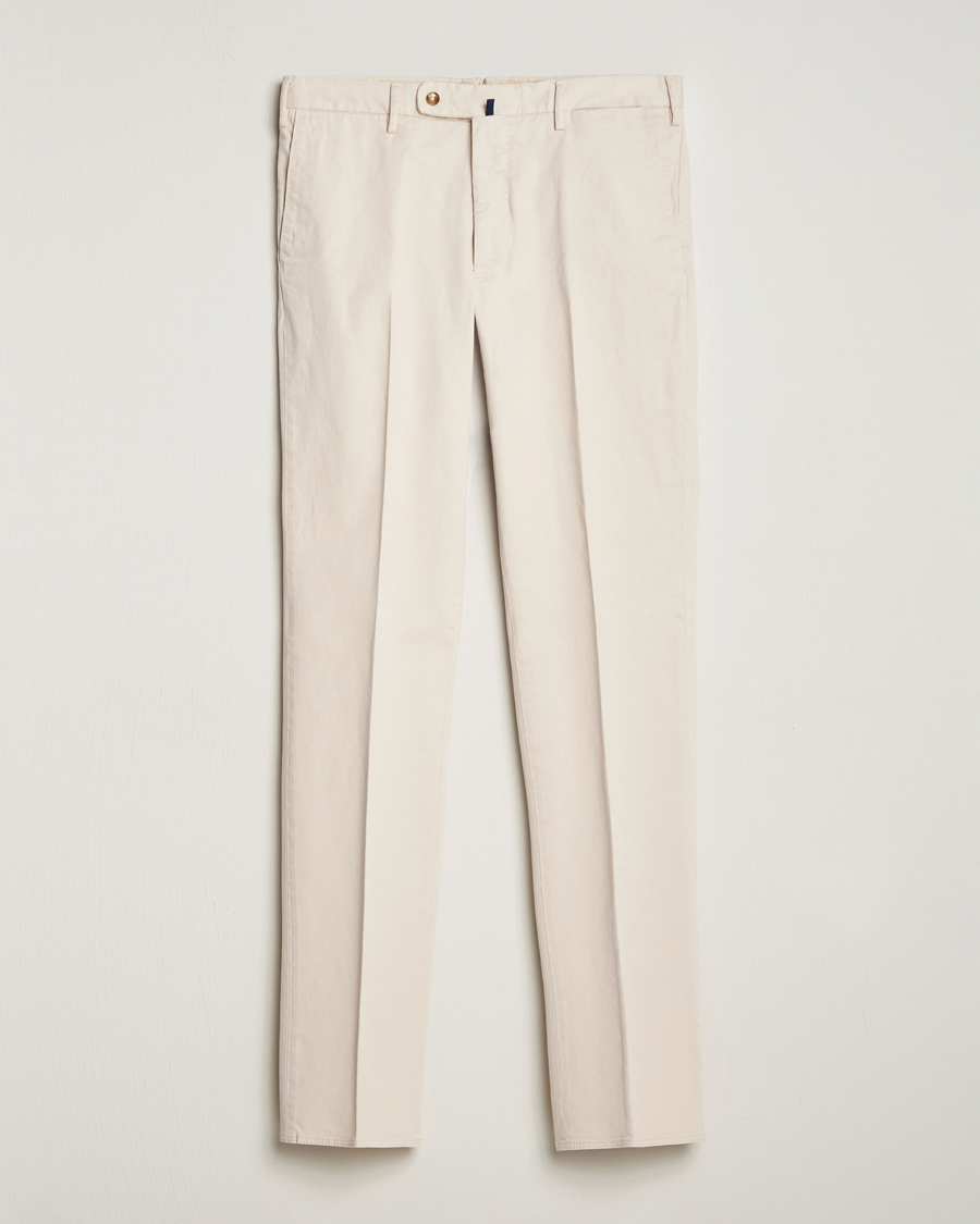 Herren | Hosen | Incotex | Regular Fit Cotton Chinos Off White