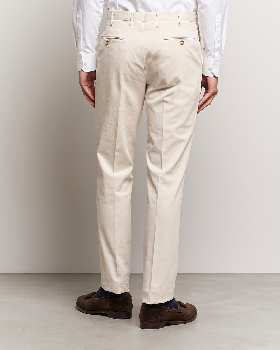 Herren | Hosen | Incotex | Regular Fit Cotton Chinos Off White