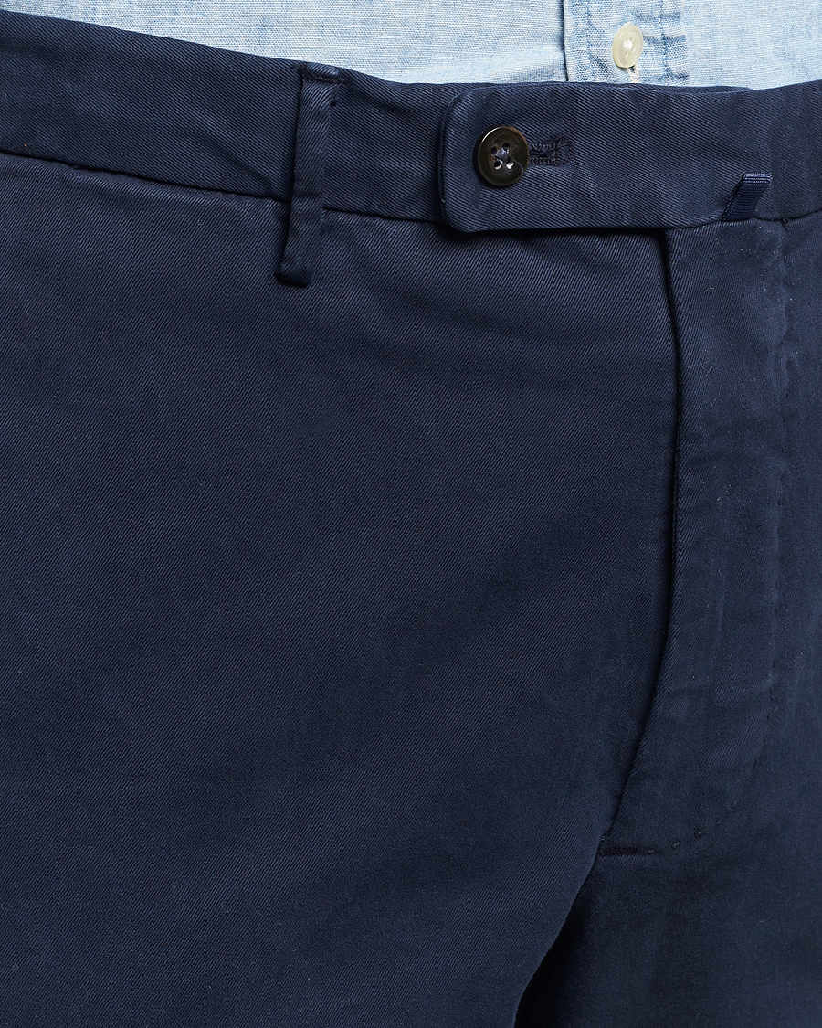 Herren | Hosen | Incotex | Regular Fit Cotton Chinos Navy