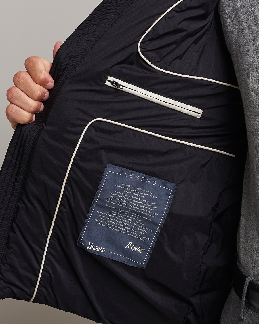 Herren | Jacken | Herno | Nuage Down Vest Black