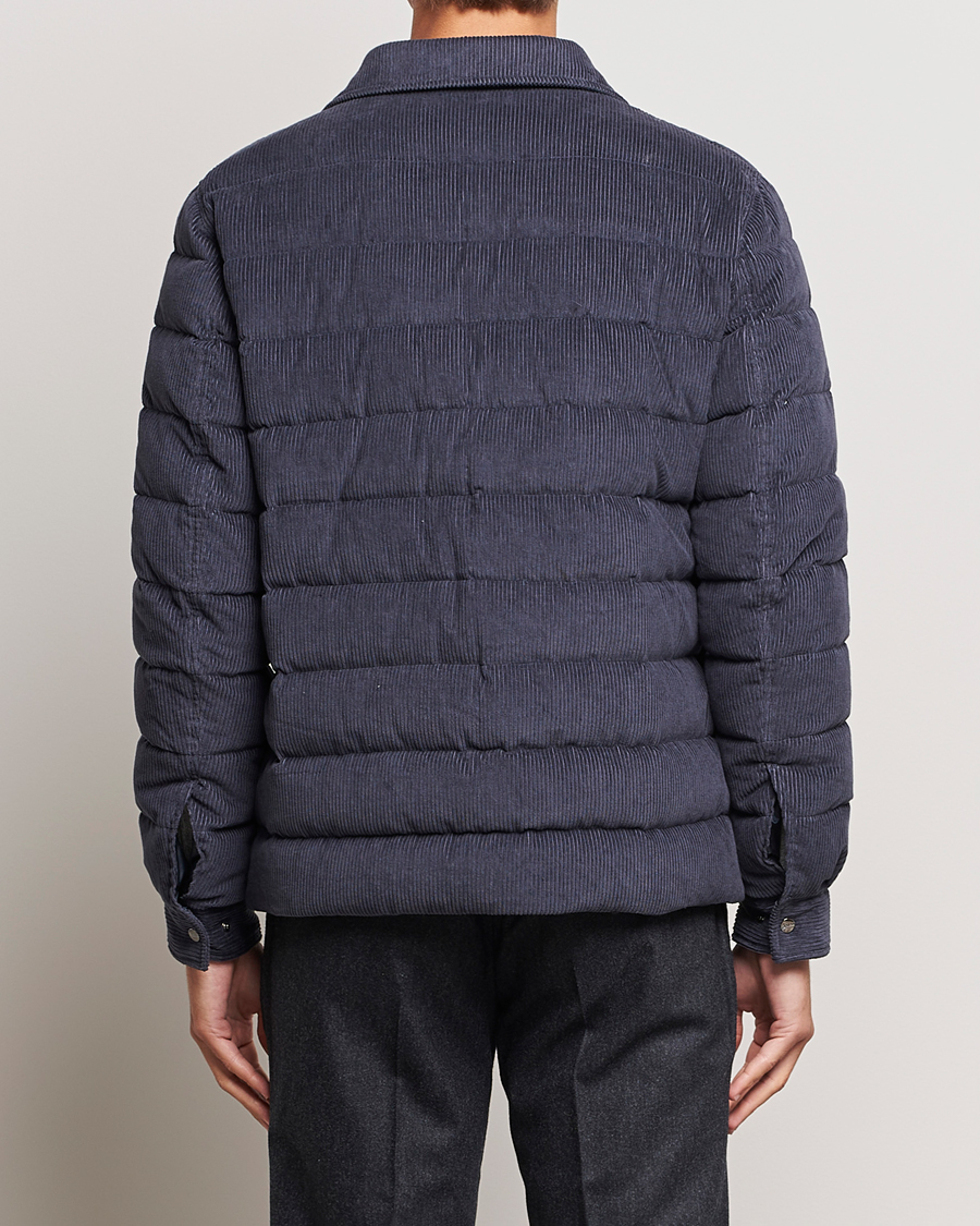 Herren | Jacken | Herno | Corduroy Shirt Jacket Navy