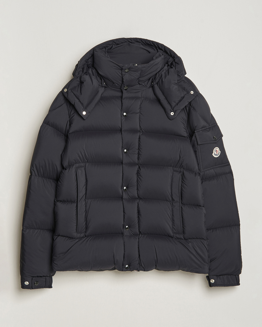 Herren | Jacken | Moncler | Vezere Hooded Down Jacket Black