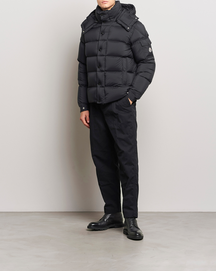Herren | Jacken | Moncler | Vezere Hooded Down Jacket Black