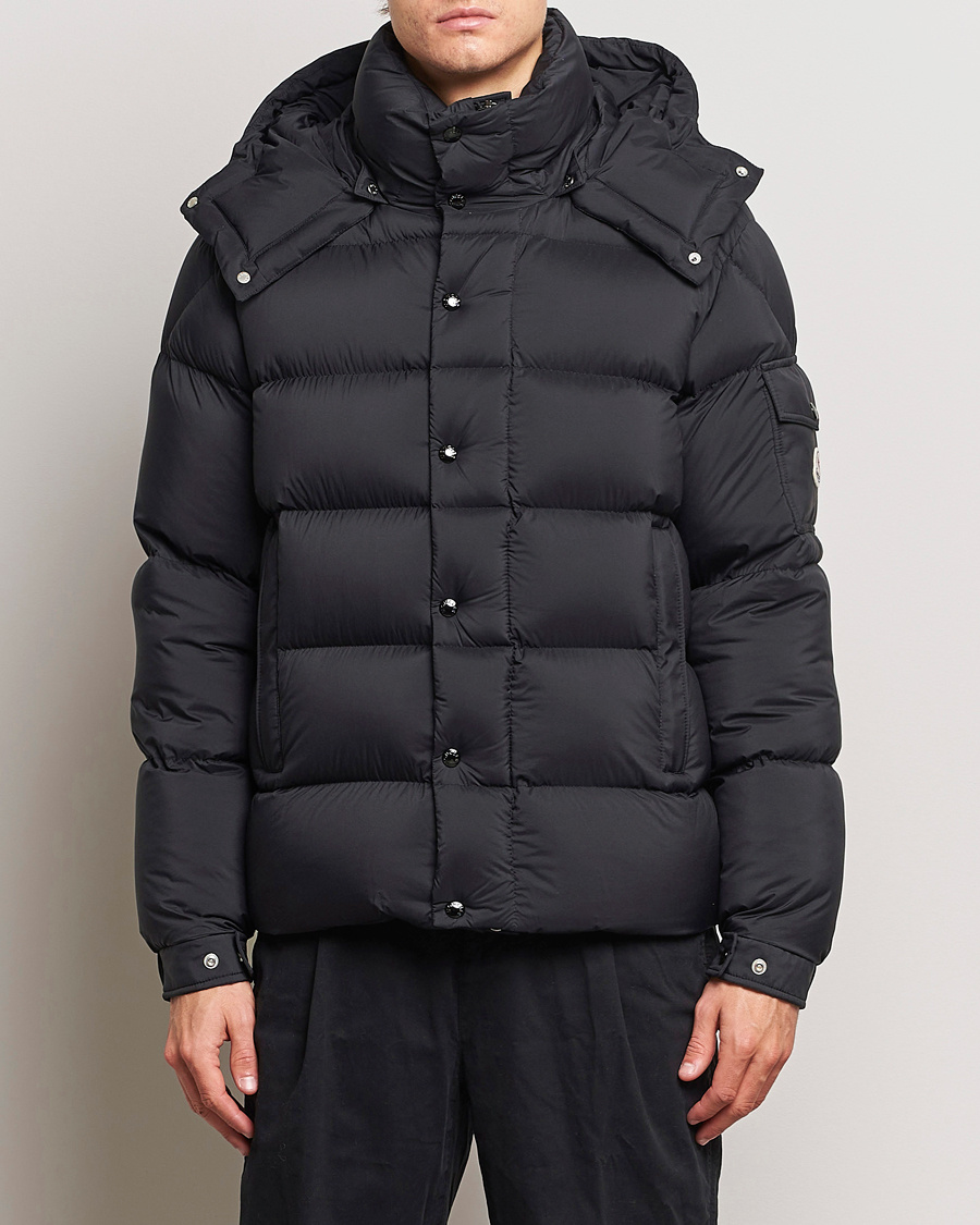 Herren | Jacken | Moncler | Vezere Hooded Down Jacket Black