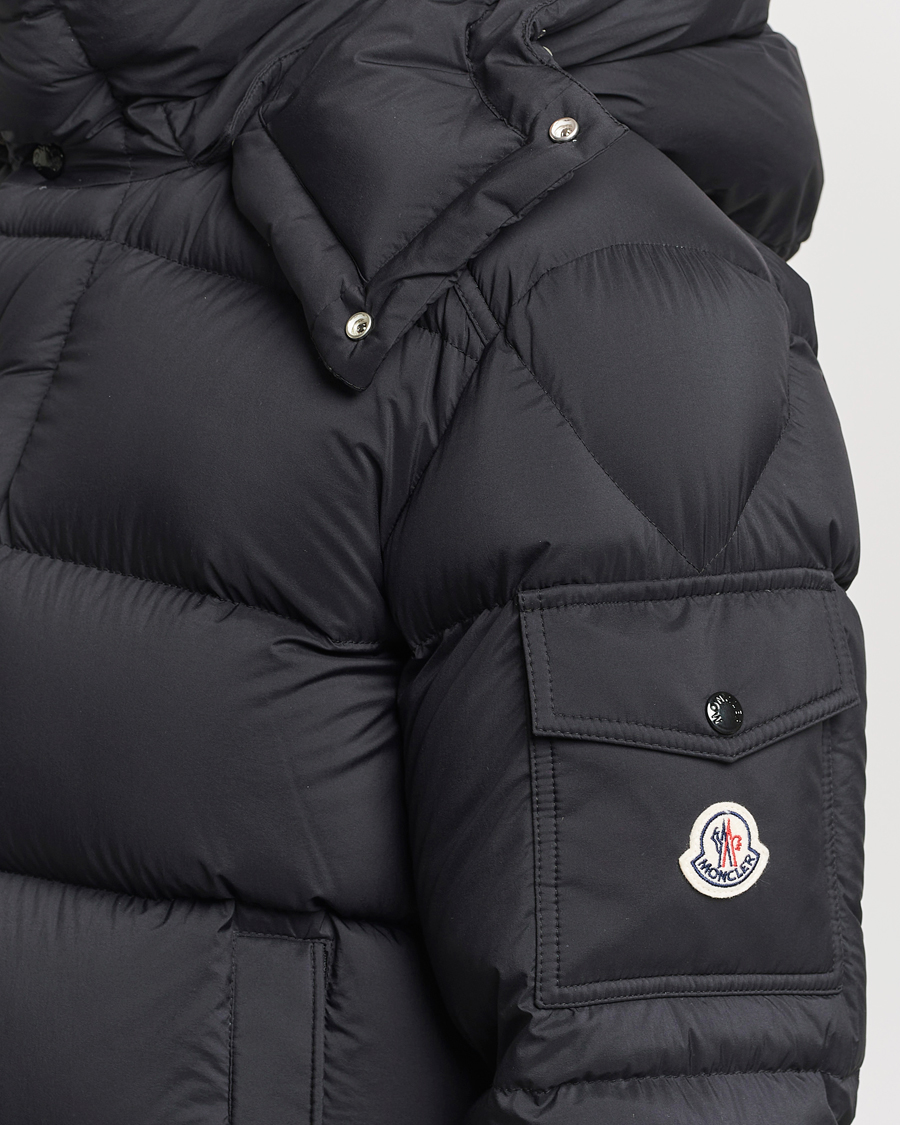 Herren | Jacken | Moncler | Vezere Hooded Down Jacket Black