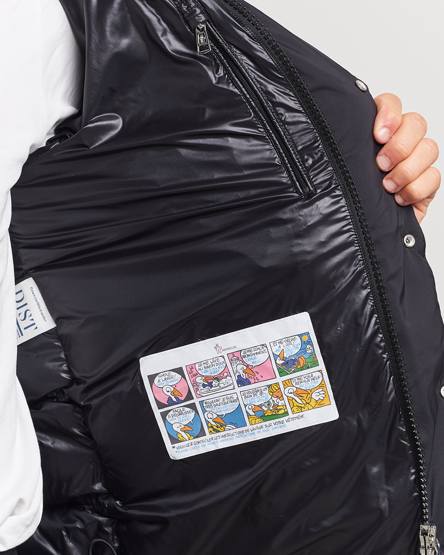 Herren | Jacken | Moncler | Vezere Hooded Down Jacket Black