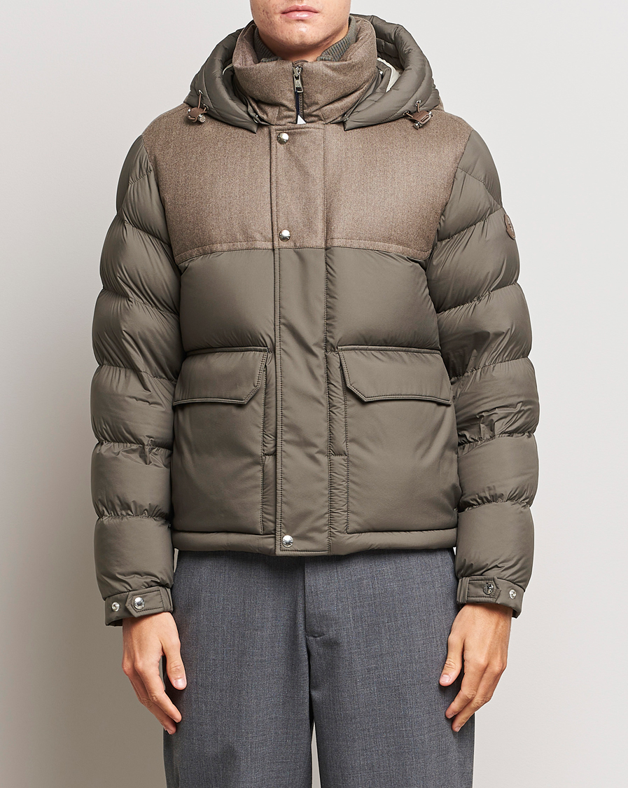 Herren | Jacken | Moncler | Mussala Short Down Parka Taupe