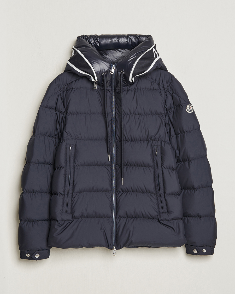 Herren | Jacken | Moncler | Cardere Hooded Down Jacket Navy