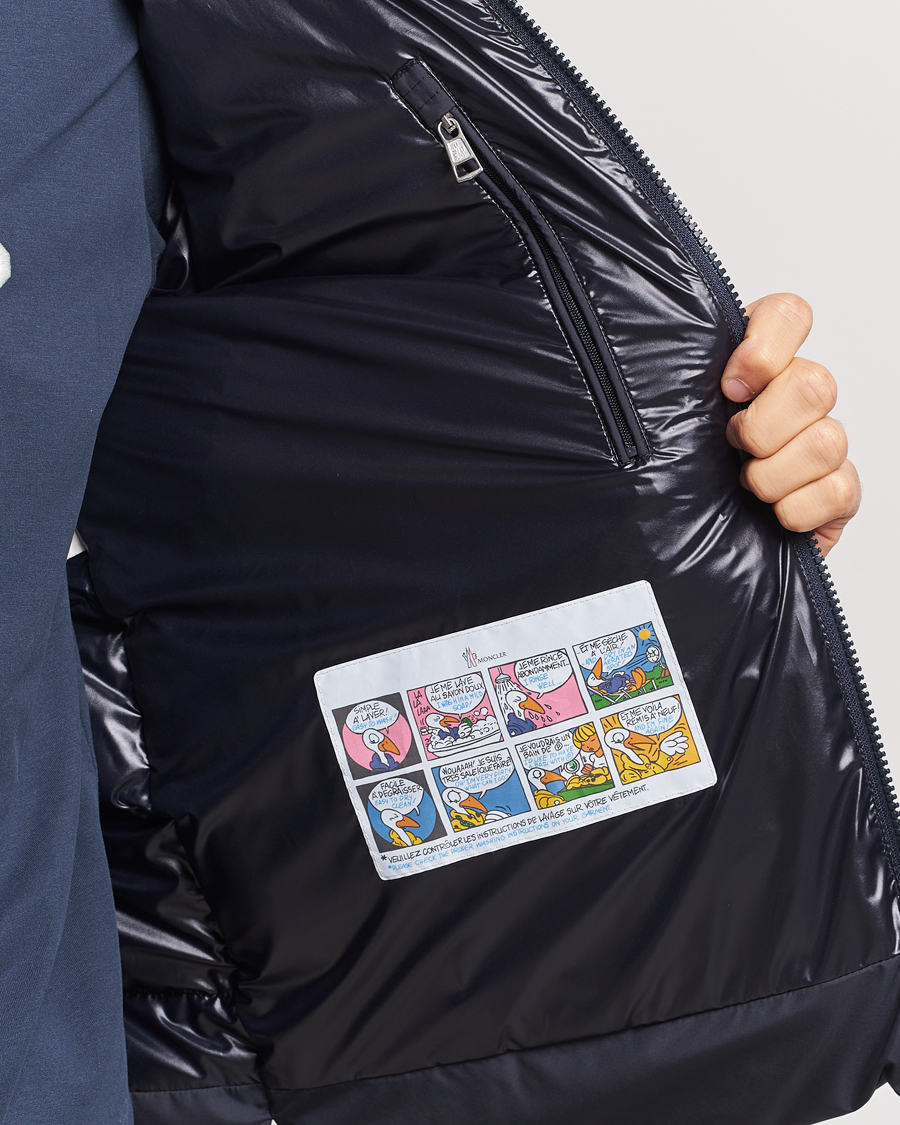 Herren | Jacken | Moncler | Cardere Hooded Down Jacket Navy