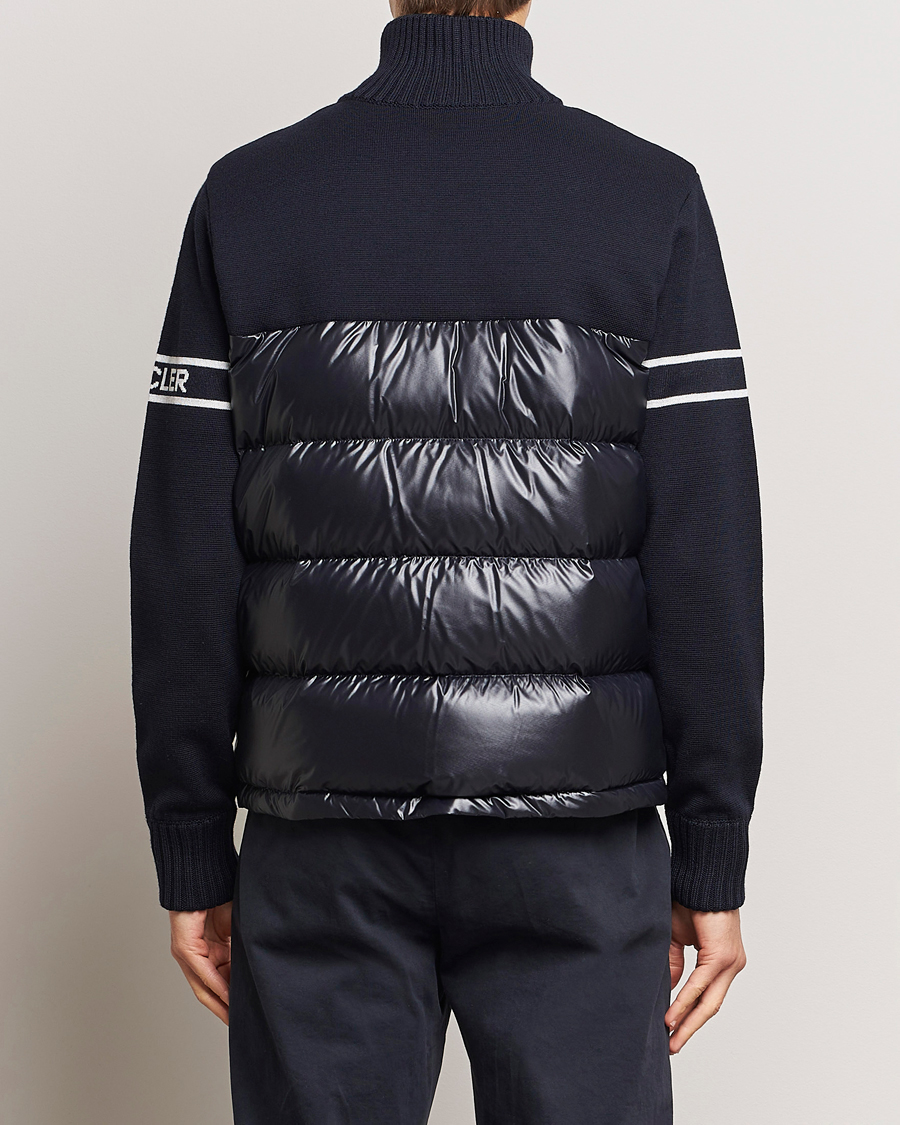 Herren | Jacken | Moncler | Down Hybrid Jacket Navy