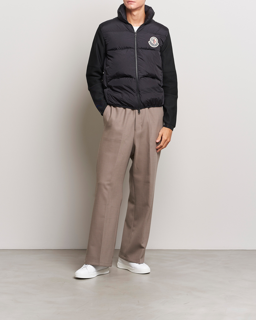 Herren | Pullover | Moncler | Hybrid Cardigan Black