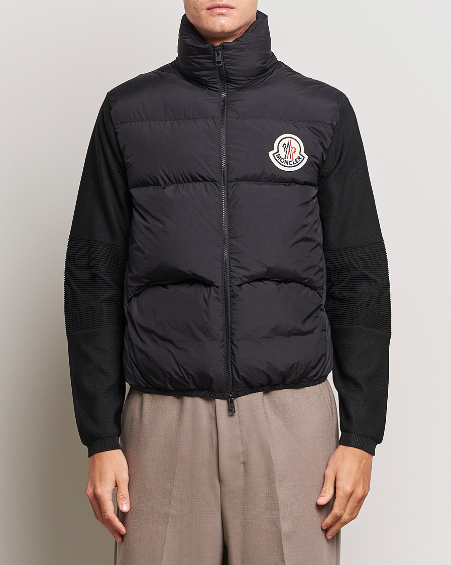 Herren | Pullover | Moncler | Hybrid Cardigan Black