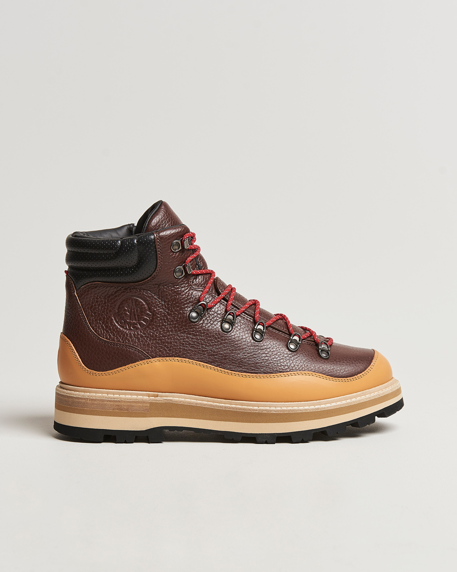 Herren | Moncler Peka Trek Hiking Boots Brown/Beige | Moncler | Peka Trek Hiking Boots Brown/Beige