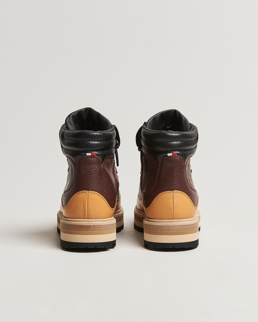 Herren | Moncler Peka Trek Hiking Boots Brown/Beige | Moncler | Peka Trek Hiking Boots Brown/Beige