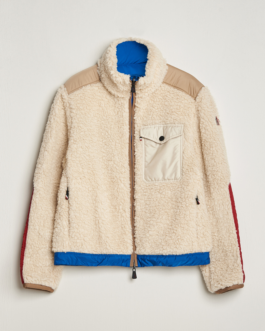 Herren | Jacken | Moncler Grenoble | Plattiers Fleece Bomber Off White