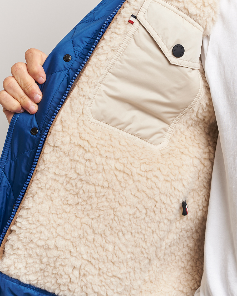 Herren | Jacken | Moncler Grenoble | Plattiers Fleece Bomber Off White