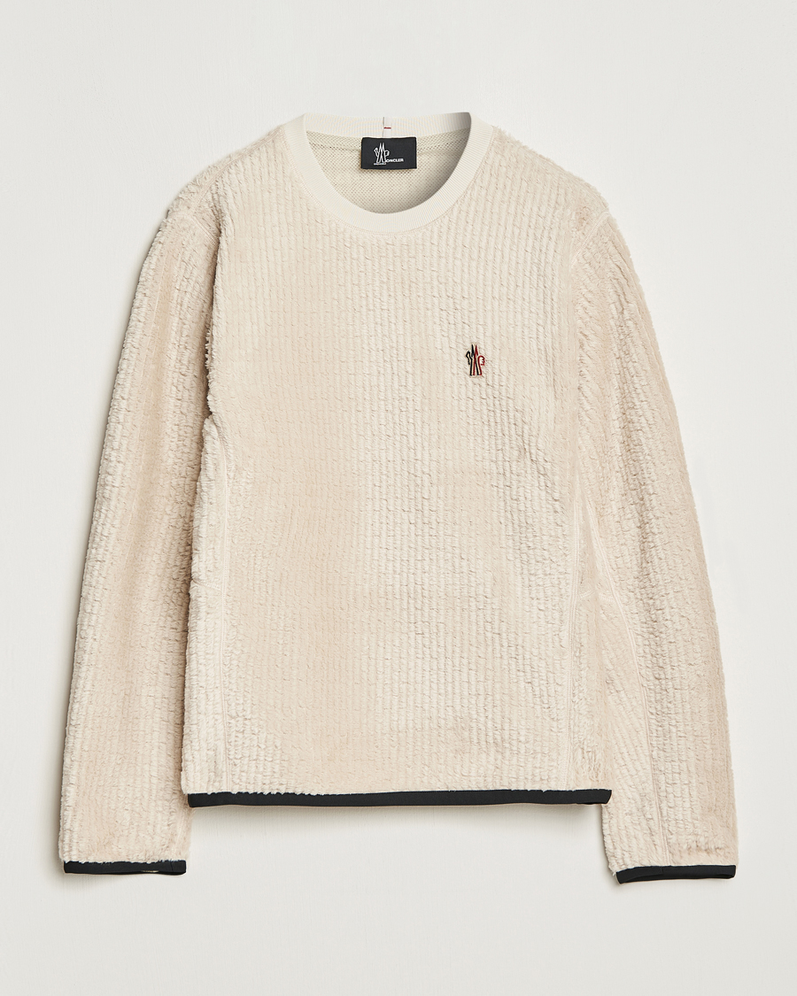 Herren | Pullover | Moncler Grenoble | Fluffy Sweatshirt White