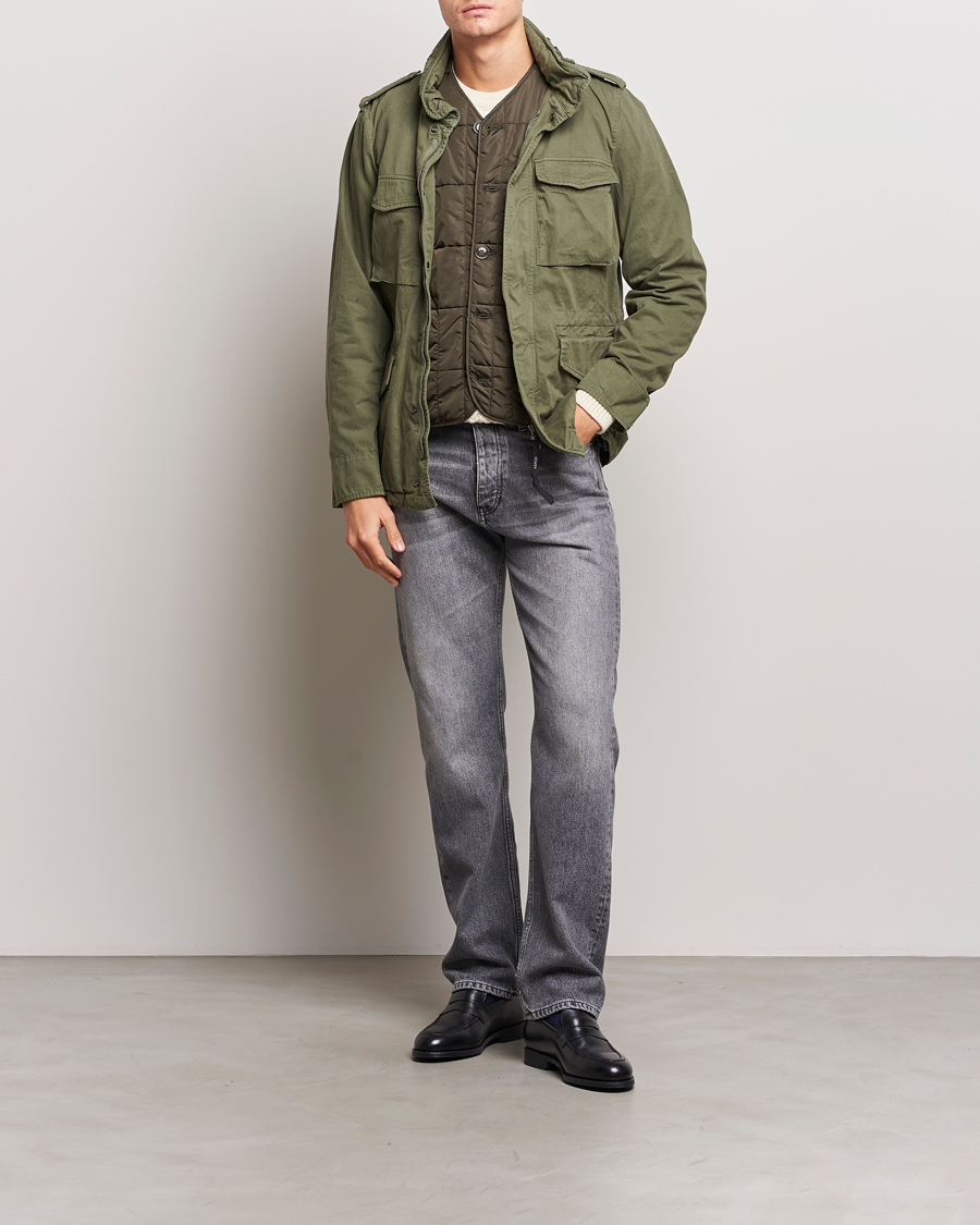 Herren | Jacken | Aspesi | Lined Cotton Field Jacket Military