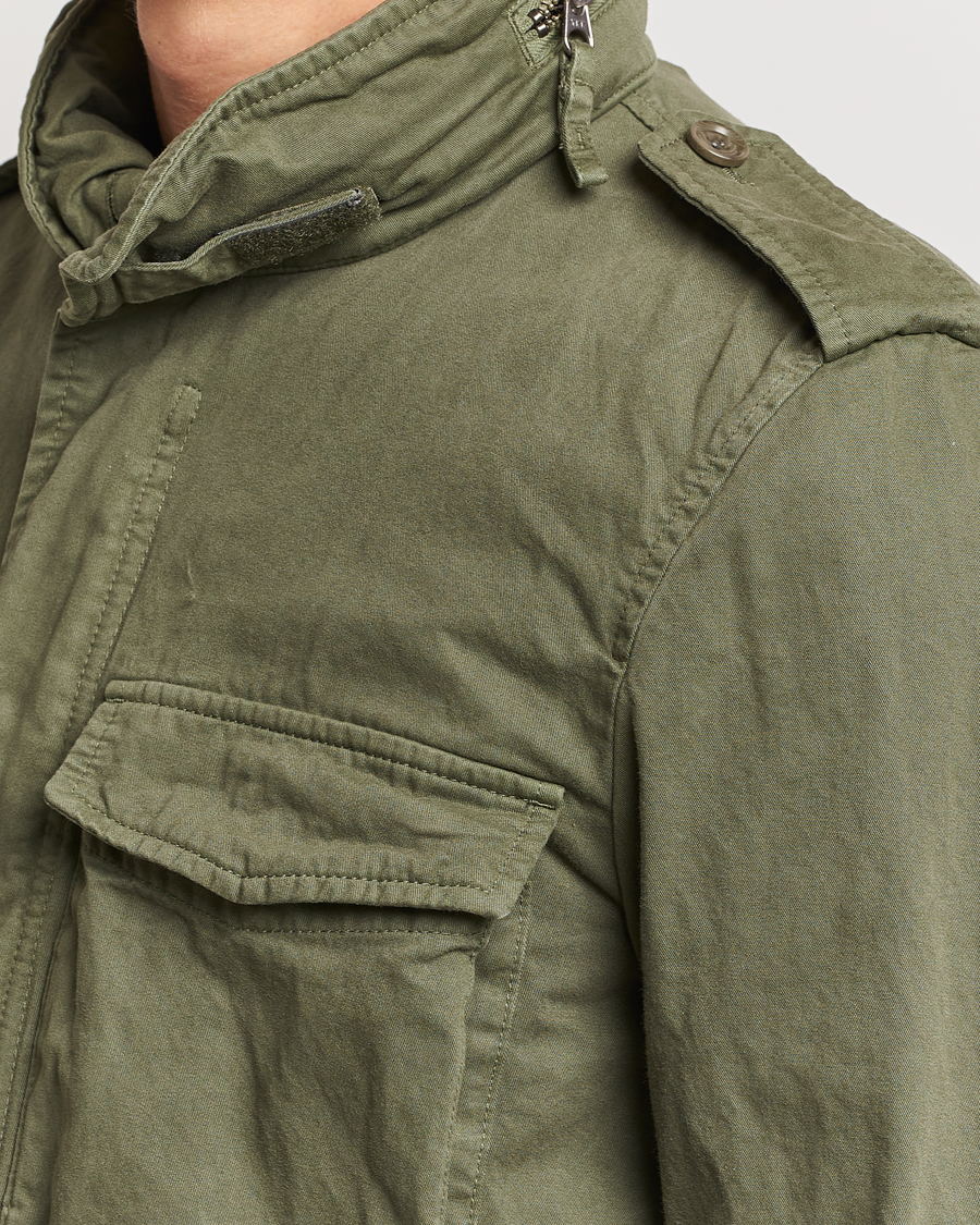 Herren | Jacken | Aspesi | Lined Cotton Field Jacket Military