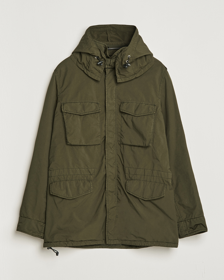 Herren | Jacken | Aspesi | Garment Dyed Field Jacket Dark Military