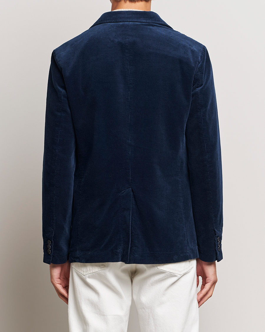 Herren | Sakkos | Aspesi | Corduroy Blazer Navy