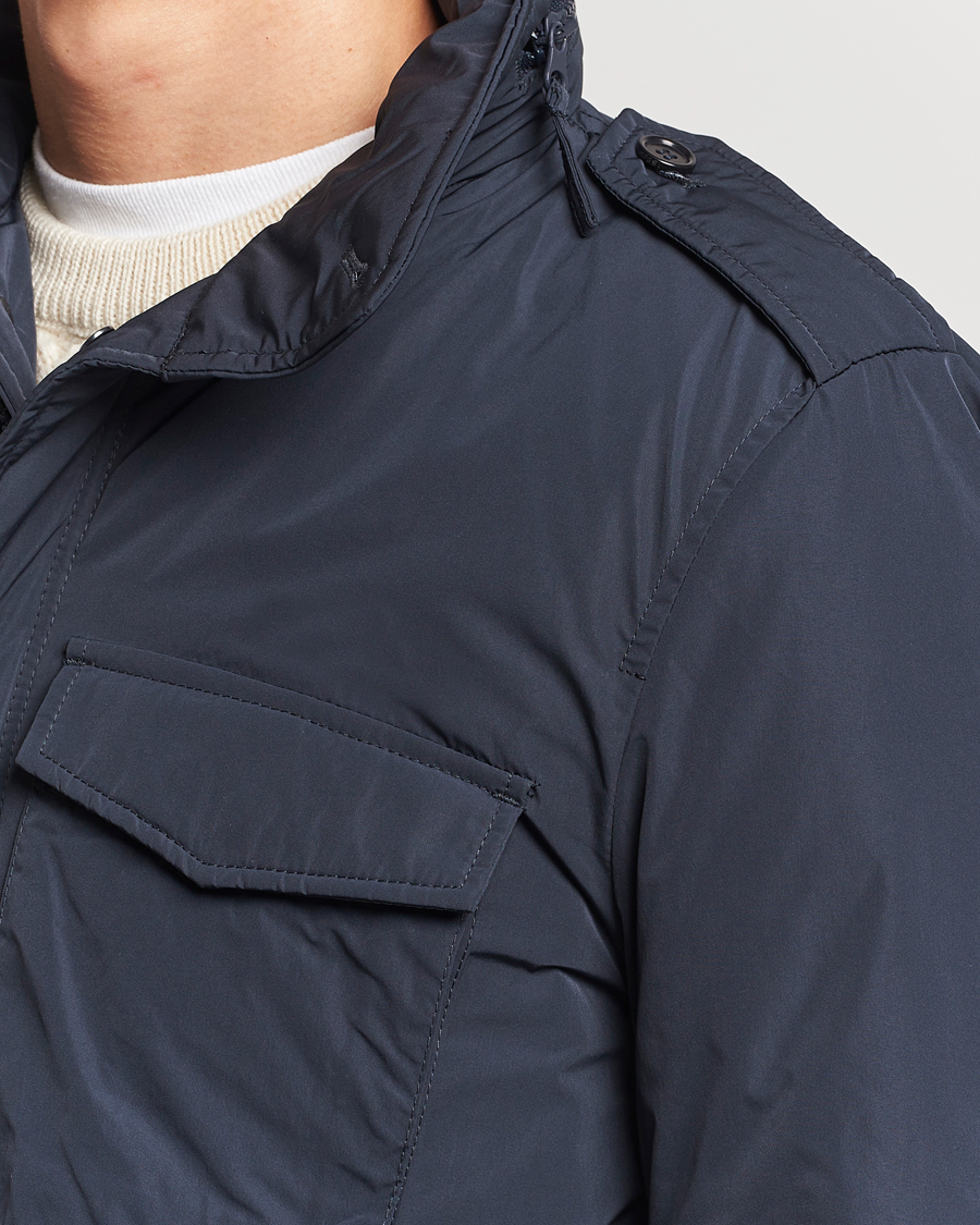 Herren | Jacken | Aspesi | Minifield Nylon Field Jacket Navy