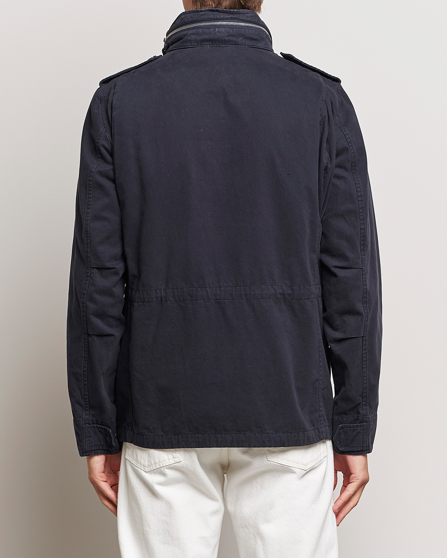 Herren | Jacken | Aspesi | Lined Cotton Field Jacket Navy