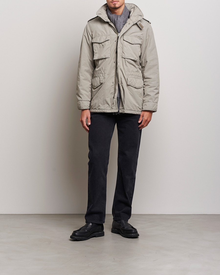 Herren | Jacken | Aspesi | Garment Dyed Field Jacket Sand