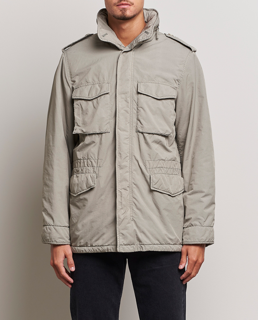 Herren | Jacken | Aspesi | Garment Dyed Field Jacket Sand