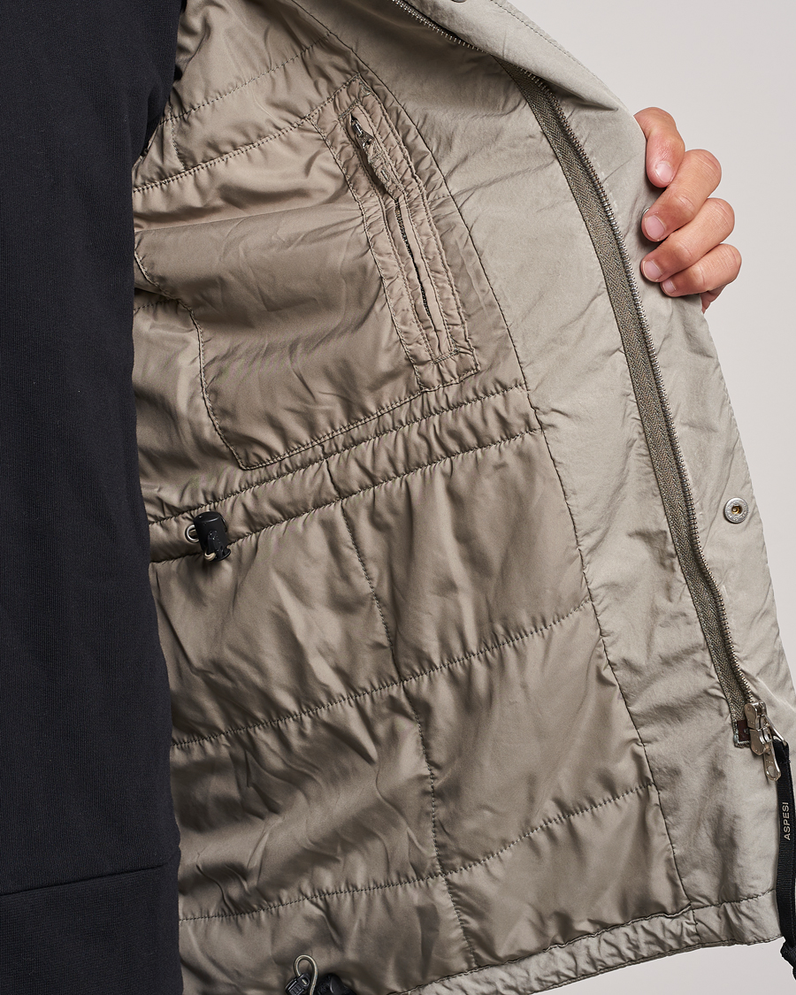 Herren | Jacken | Aspesi | Garment Dyed Field Jacket Sand