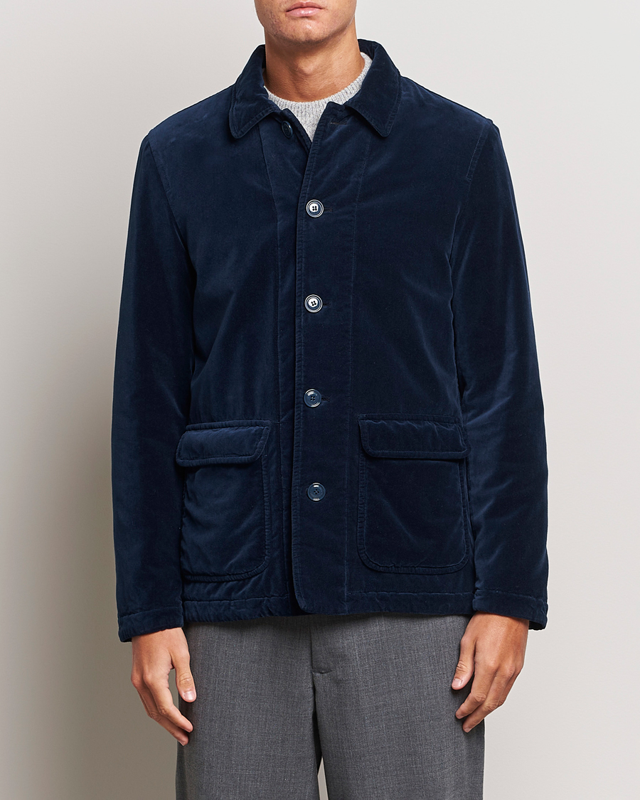 Herren | Jacken | Aspesi | Tadao Corduroy Jacket Navy