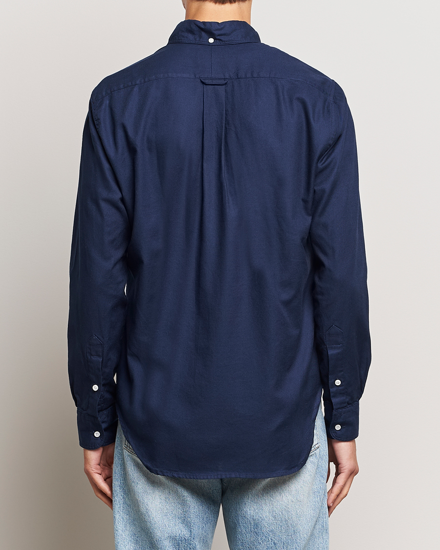 Herren | Hemden | Gitman Vintage | Button Down Hopsack Shirt Navy