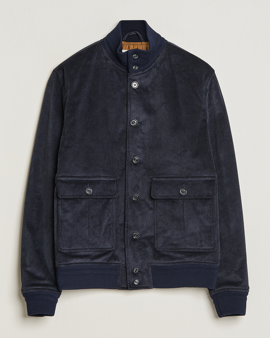 Herren | Jacken | Valstar | Corduroy Padded Valstarino Navy