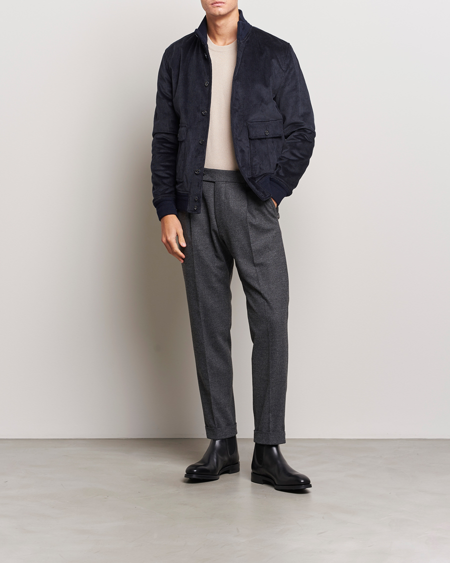 Herren | Jacken | Valstar | Corduroy Padded Valstarino Navy