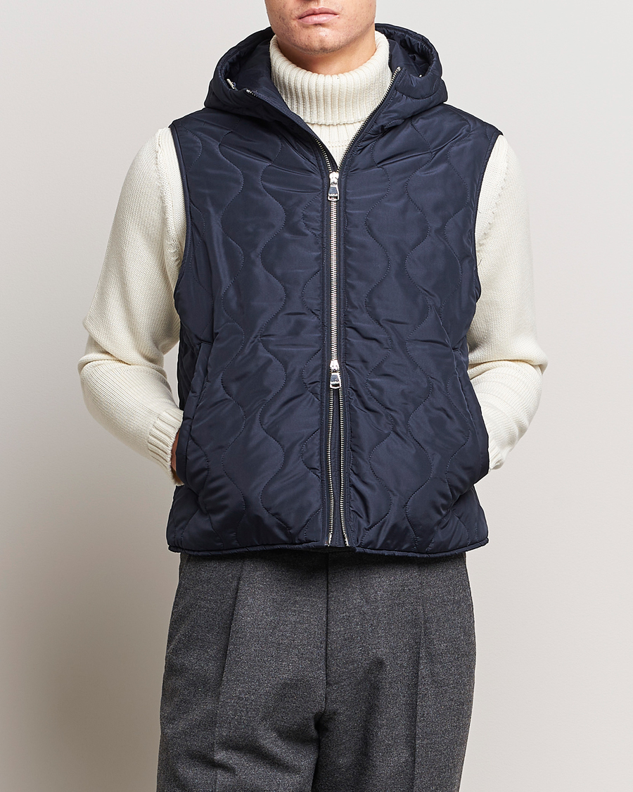 Herren | Jacken | Valstar | Waterproof 2-in-1 Flannel Overcoat Navy