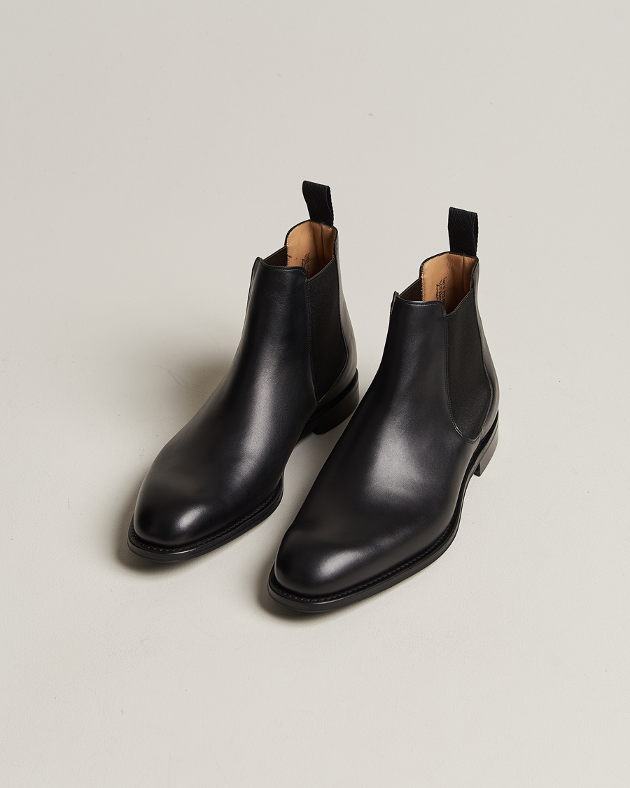 Herren | Schwarze Stiefel | Church's | Amberley Chelsea Boots Black Calf
