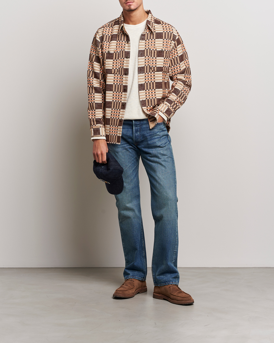 Herren | Jeans | RRL | Straight Fit 5-Pocket Denim Once Washed