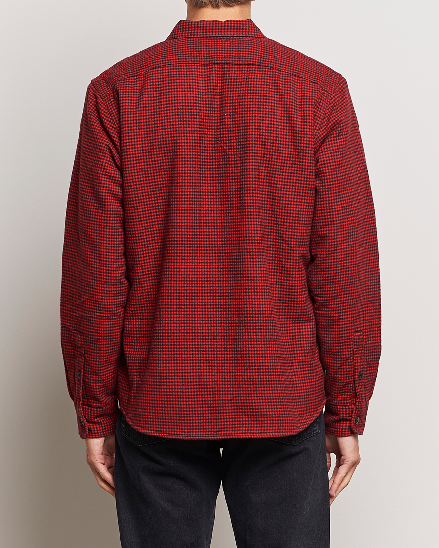 Herren | Jacken | RRL | Vermont Shearling Lined Shirt Jacket Red/Black