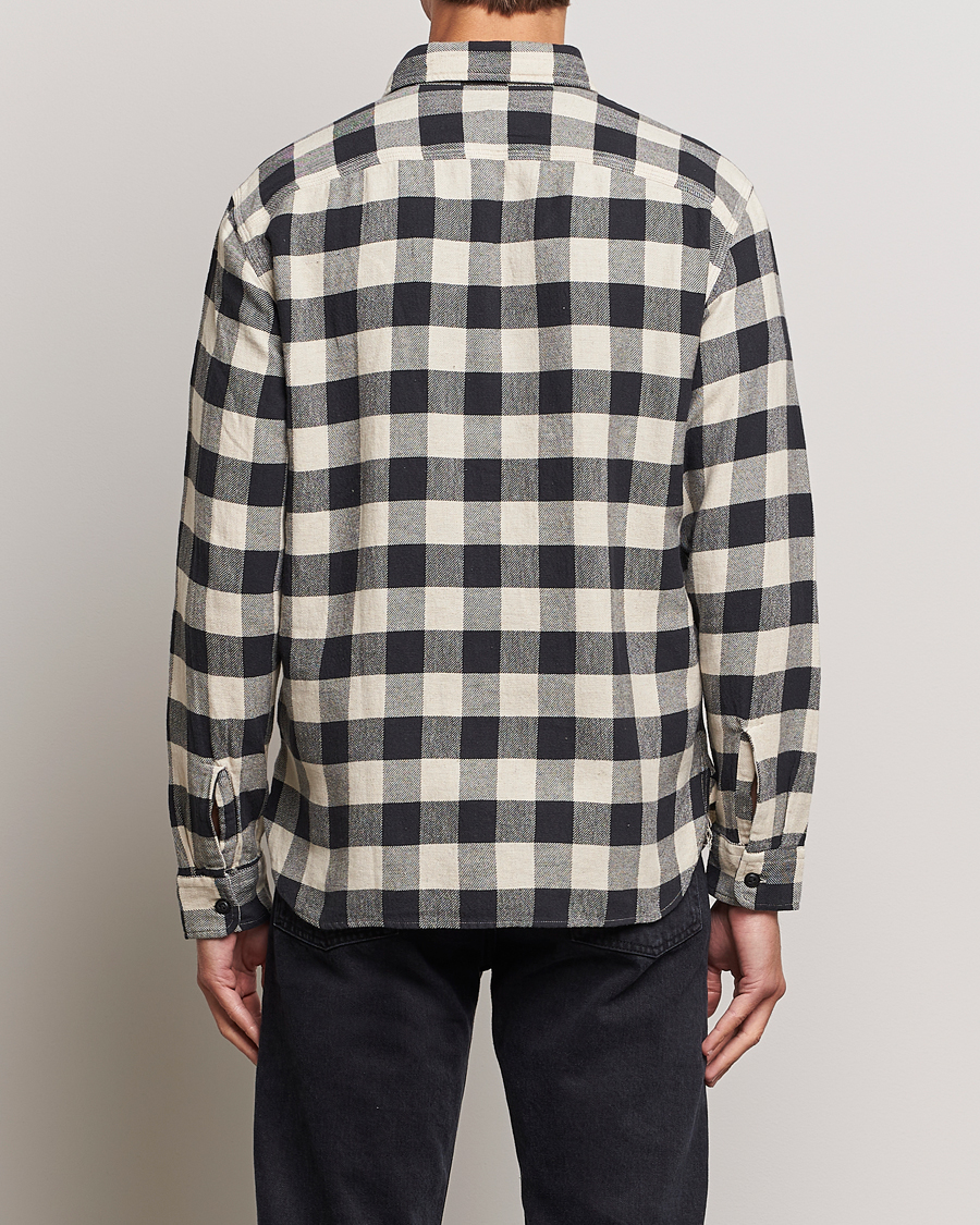 Herren | Hemden | RRL | Matlock Plaid Overshirt Black/Cream