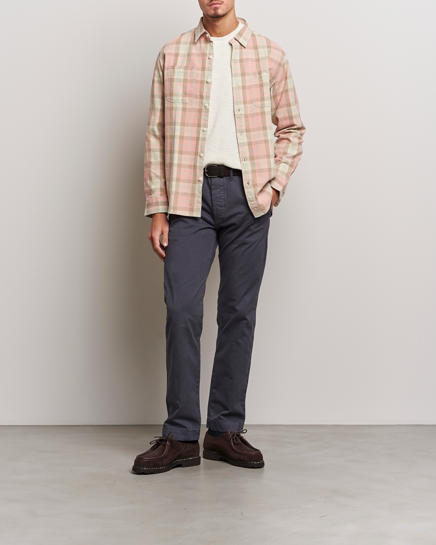 Herren | Hemden | RRL | Farrell Double Pocket Shirt Pink Multi