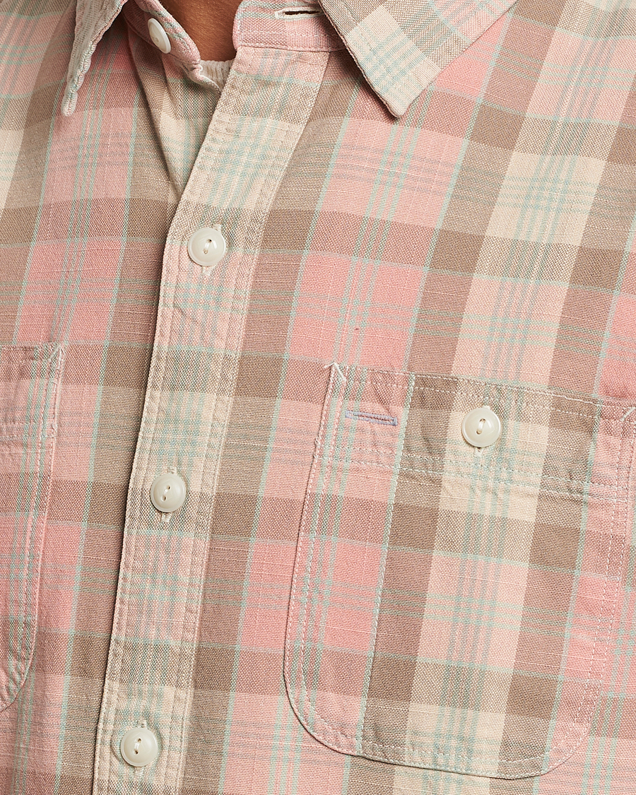 Herren | Hemden | RRL | Farrell Double Pocket Shirt Pink Multi