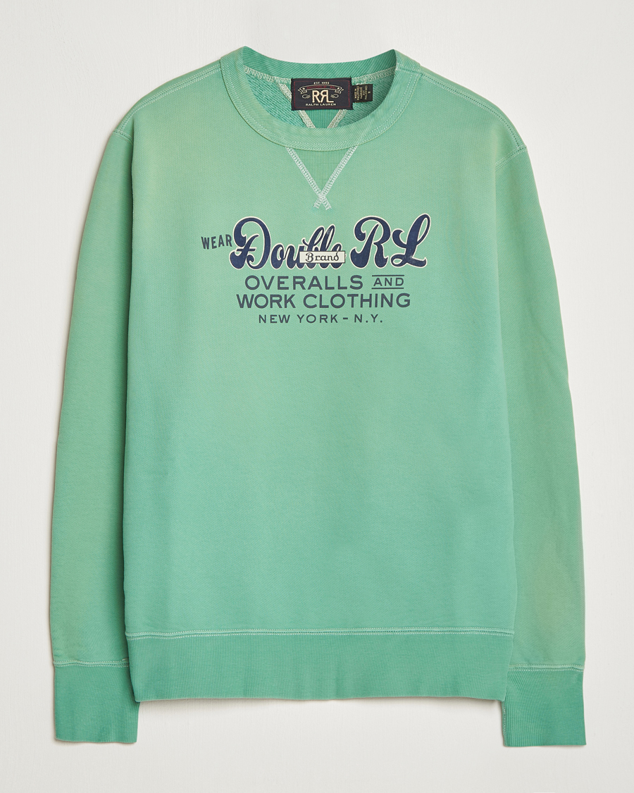 Herren | Pullover | RRL | Graphic Sweatshirt Turquoise